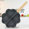 thumbnail image 4 of Sartenes para tortillas de cuatro agujeros Cacerola antiadherente para cocina casera (A), 4 of 6
