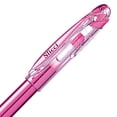 thumbnail image 4 of Bolígrafo de gel Pentel Arts Slicci Metallic con punta de aguja de 0,8 mm, color rosa, 12 unidades, 4 of 7