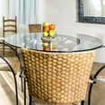 thumbnail image 5 of Fab Glass and Mirror 34" Inch Round 3/8" Thick Tempered Flat Polish Edge Glass Table Top, Clear, 5 of 5