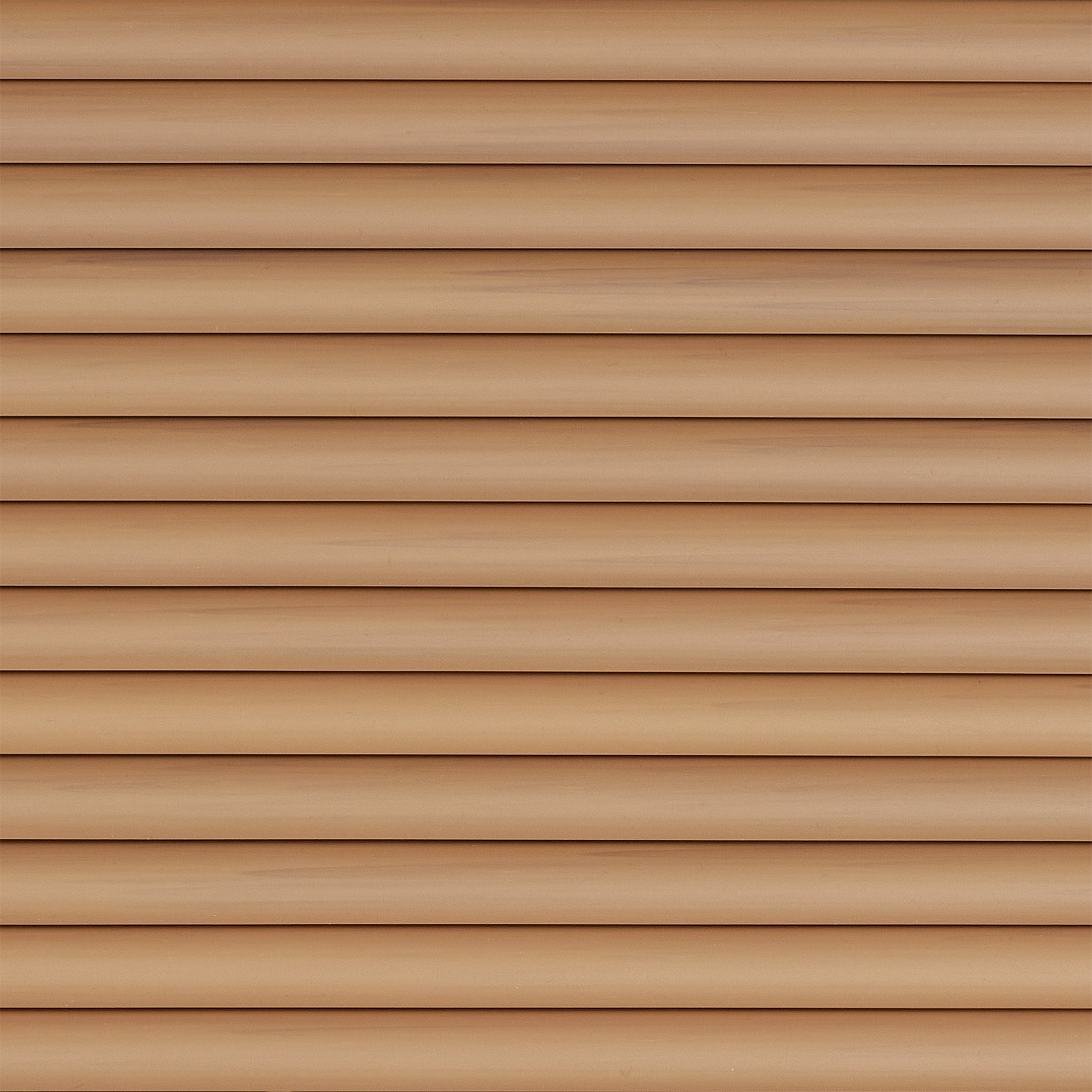 Achim GII Morningstar Indoor Cordless Woodtone Vinyl Light Filtering Window Mini Blind, 64" L x 48" W