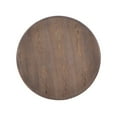 thumbnail image 4 of Pemberly Row Base de Piédestal de Table d'Appoint Ronde en Bois, 26,5 Po de Hauteur, Naturel Rustique, 4 of 11