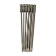 thumbnail image 1 of 6Pcs 100/150Mm Slotted Screwdriver Bit Set /4'' Hex Shank Magnetic Flat Head Screw Driver Screwdriver Bits Sl2 Sl2.5 Sl3 Sl4 Sl5, 1 of 6
