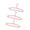 Pink, variant on High Capacity Rotating Clothes Rack With Reinforced Structure Multiple Hole Garment Hanger For Long Time Use