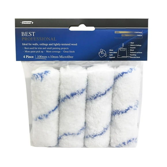 Mini rouleaux Best de Pintar en micofibres Paq. de 4