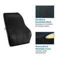 thumbnail image 3 of Mount-It! Ergo Collection Full Back Cushion for Office, Car, Gaming chairs, Airplanes., 3 of 8