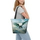 thumbnail image 2 of Balery Cloud Sky Green Dragon Bolsa de Hombro con Diseño, Bolsa Grande y Duradera, Bolsa Versátil para Compras, 2 of 6