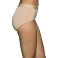 thumbnail image 5 of 3 Pairs Vanity Fair Women's Beyond Comfort Hi-Cut Briefs Modal 13250, Size 6, Neutral, 5 of 10