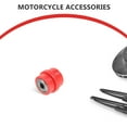 thumbnail image 3 of OULII 1Set Motorcycle Chain Tensioner Roller Plastic Bearing Steel Circular For Minibike And ATV 3.50X3.50X2.80in, 3 of 7