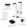 thumbnail image 4 of Picia Women Crew Soft Moisture-wicking Socks Leopard Print Pattern Design Cotton Socks, One Size fit All, 4 of 9