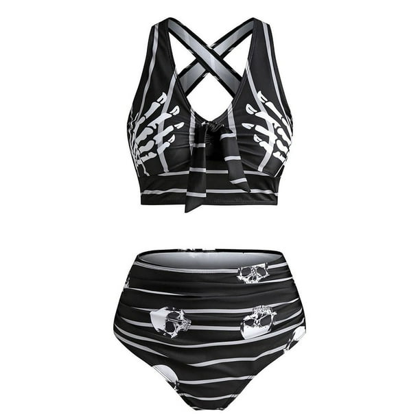 schotel naar voren gebracht Afstotend Swimsuits for Women Push-Up Padded Bikini Skull Striped Print Cut Out Padded Swimsuits Bikini Sets - Walmart.com schotel naar voren gebracht Afstotend Swimsuits for Women Push-Up Padded Bikini Skull Striped Print Cut Out Padded Swimsuits Bikini Sets - Walmart.com