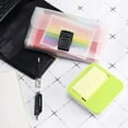 thumbnail image 3 of Nvzi 4 Pack Expanding File Folder, A6 13 Pockets Rainbow Document Organiser A6 Accordion Folder Receipt Organiser Wallet Case with Labels Index for Bills Cards Coupons 17.7 x 10.5 x 2.5cm, 3 of 5