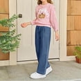 thumbnail image 6 of Ruyang Toddler Boys Girls Halloween Pumpkin Sweaters Warm Knitted Sweater Fall Winter Long Sleeve Cute Pullover Knitwear, 6 of 7