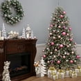 thumbnail image 4 of National Tree Company 7.5 ft Pre-Lit Dunhill Fir Artificial Christmas Tree with 750 Clear Lights, Snow-Dusted Branches, 4 of 8