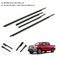 thumbnail image 2 of 4x Car Window Weatherstrip Seal Belt Moulding For Toyota Tundra Double Cab 07-20, 2 of 10