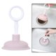 thumbnail image 4 of Tubería Draga Émbolo Succión Tubería Limpiador Drenaje Baño Fregadero Limpieza Rosa Sunnimix Émbolo de dragado de tubería, 4 of 8