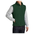 thumbnail image 4 of Mafoose Men Super Soft Value Polyester Fleece Male Vest Forest Green 3XL, 4 of 6