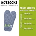 thumbnail image 6 of NotSocks Thin Shoe Insoles for Men & Women – Bamboo Charcoal Odor Control (2-Pack, Adult Grey), 6 of 7