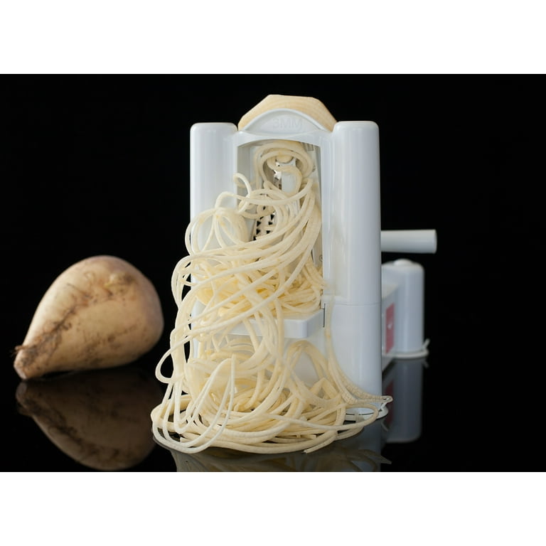 Paderno World Cuisine Spiralizer, 6-Blade Design, Cleaning Brush