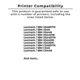 thumbnail image 4 of Zoomtoner Compatible pour Lexmark / IBM CS-310N Lexmark C540X75G Bouteille de Toner Déchets, 4 of 5