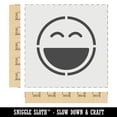 thumbnail image 2 of Laughing Happy Face Big Smile Mouth Emoticon DIY Cookie Wall Craft Stencil - 5.5 Inch, 2 of 5