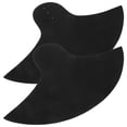 thumbnail image 1 of YSNOOWE 2Pcs Crash Mute Pad For Drum Set Black Rubber Simple Design, 1 of 8