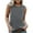 Gray, variant on Otntypg Cami Tank Tops for Women Trendy 2025 Summer Sleeveless Basic Crewneck Tunic Blouse Loose Fit Comfy Workout Tees Shirt Navy XXL