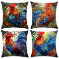 thumbnail image 1 of Fundas Almohada Decorativas Lino Con 4 Uds. 45x45cm, 1 of 9
