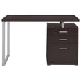 thumbnail image 3 of Coaster 800519 Home Furnishings Desk, Cappuccino, 3 of 11