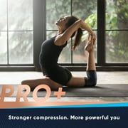 Copper Compression PRO+ Powerknit Performance Knee Sleeve: Compression for Stability, Pain Relief, Arthritis & Tendinitis S/M