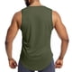 thumbnail image 3 of pstuiky Camisetas sin mangas para hombre, Camiseta deportiva transpirable de malla sin mangas de color sólido para hombre de moda Chaleco para hombre xl, 3 of 8