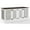 White-Brown, variant on Pemberly Row Traditional Wood Medium Credenza Pet Crate in White / Brown