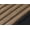 Walnut/Black Backing, variant on UNISOAR 94.5" x 12.6" Acoustic Genuine Wood Veneer Wall Paneling 3D Slat DIY Decorative (Set of 2)