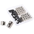 thumbnail image 3 of MasteelfCA 1 Set of 40 Metal Pin Backs Practical Pin Keepers Pin Locks Set Locking Clasp with Screw, 3 of 8