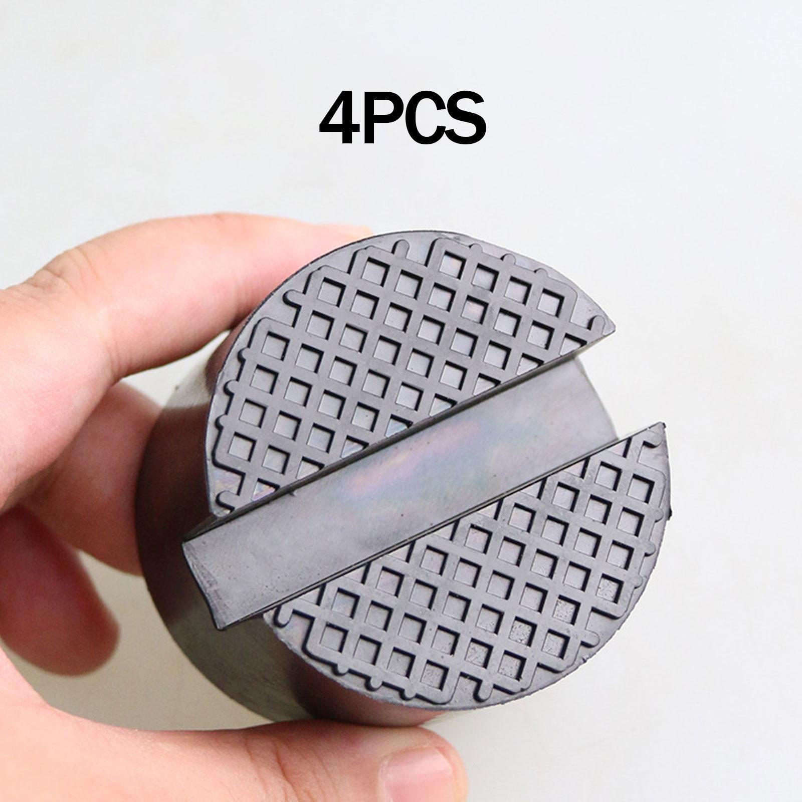 4 Pieces Jack Stand Pad Pinch Weld Protector Lift Protection Tool Anti-slip Wear Resistant Rubber for Car Lifts