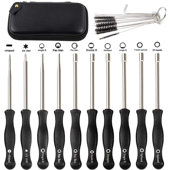 HPENP 10 Pcs Carburetor Adjustment Tool Tune up kit Carb Adjusting Tool for Common 2 Cycle Small Engine Echo STIHL Poulan Husqvarna MTD Ryobi Homelite Trimmer Weed Eater Chainsaw