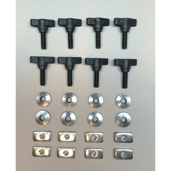 Jeep Wrangler Universal Easy On Off Hard Top Fasteners Nuts Bolts for YJ TJ JK