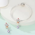 thumbnail image 3 of KUNSIR 925 Sterling Silver Circus Monkey Beads Charm For Bracelet Jewelry Gifts, 3 of 6