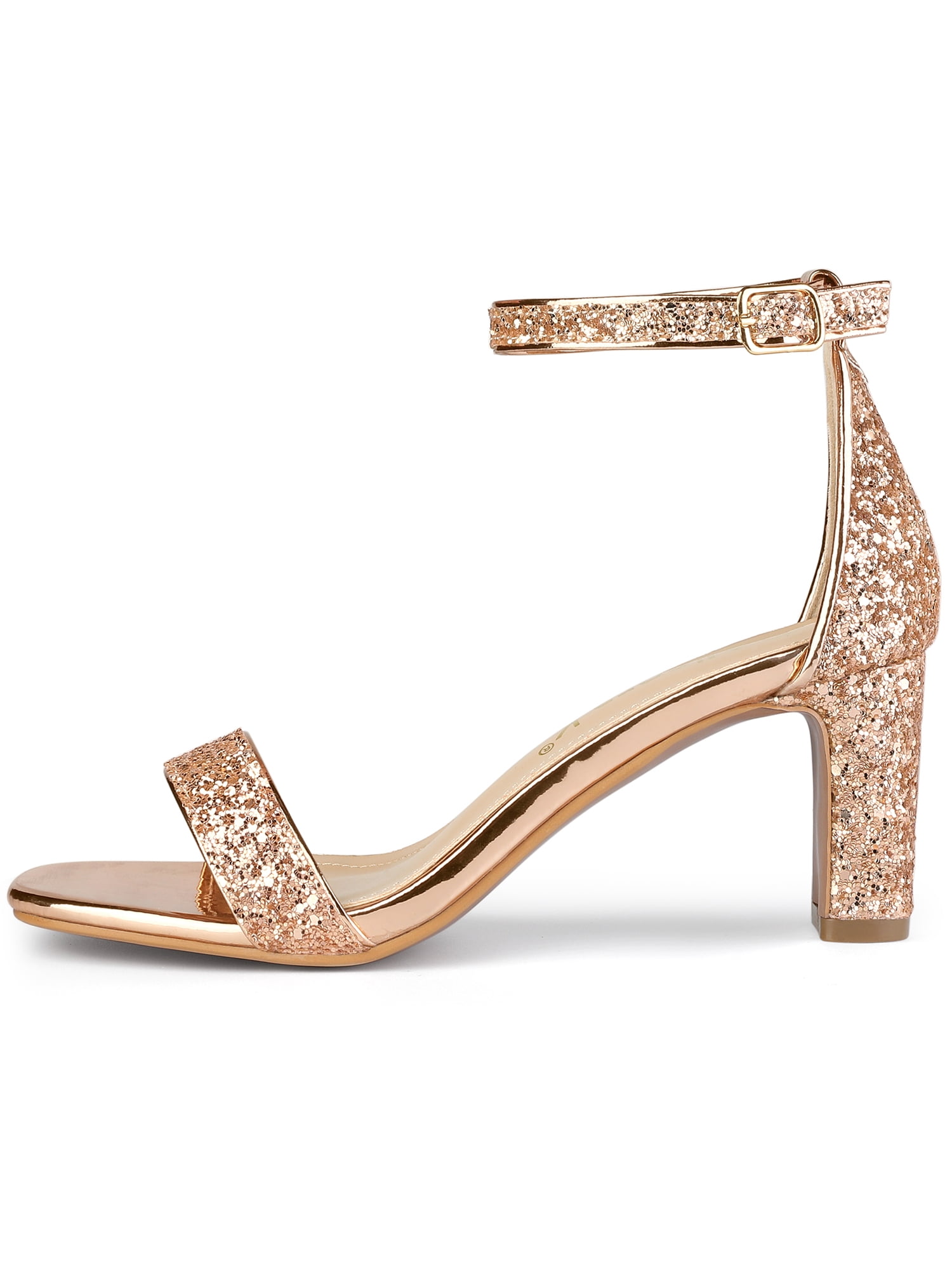 Silver Rhinestones Open Toe High Heels | Shoes heels prom, Heels, Prom heels