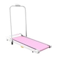 thumbnail image 6 of Dolonm 2 in 1 Treadmill for Home, Under Desk Walk Treadmil with Adjustable Incline and Speed, Foldable Handle, Remote Control, LED Display, Pink, 6 of 10