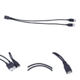 thumbnail image 3 of Gieenan USB Splitter 2.0, USB Y Cable One Female to Dual Male Hub Power Cord Extension, 3 of 10