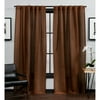 MoDRN Industrial Basketweave Curtain Pair - Set of 2