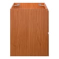 thumbnail image 3 of Modway Scenic 24" Wall-Mount Bathroom Vanity Cabinet (Sink Basin Not Included) in Cherry Walnut, 3 of 9