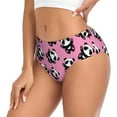 thumbnail image 2 of Balery Cute Panda Ropa Interior de Algodón para Mujer con Dibujo – Braguitas Cómodas y Elásticas, Estilo Clásico-3X-Large, 2 of 6