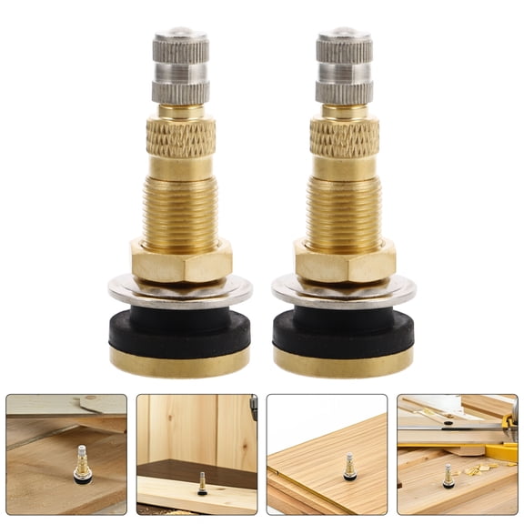 SEWOART 2Pcs Heavy Duty Tire Valve Stems for Tractors Trucks Rollers Agricultural Vehicles
