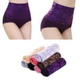 thumbnail image 5 of HONITANO 1Pack Women High Waist Underwear Purple 32in (Length), 5 of 8