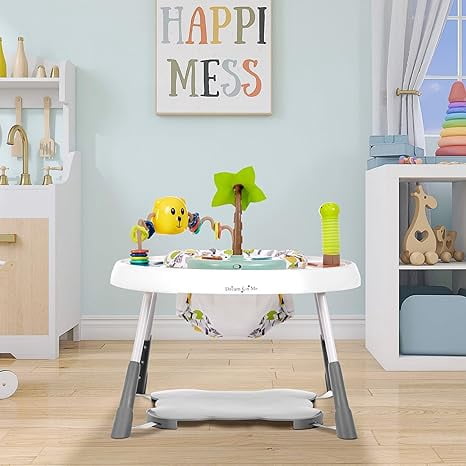 Dream On Me Curio Lightweight & Convertible Sit N Seek Activity Center, Lime