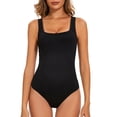 thumbnail image 1 of Women's and Plus Crinkle One Piece Swimsuit, Sizes XS-2X, 1 of 3