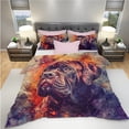 thumbnail image 3 of 3 Pieces Duvet Cover Set Neapolitan Mastiff Dog 3D Print Bedding 1 Duvet Cover 2 Pillowcases Natural Animals Comforter Sets Soft Breathable for Boys Girls Children 7ZW7WK, 3 of 6