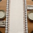 thumbnail image 5 of Table Runners 70 Inches Long Dress Scarves, Spring Flowers Farmhouse Coffee/Dining/Kitchen Table Decor, Holiday Table Runner, Vintage Watercolor Black Plaid on Linen 13x70 Inch, 5 of 9