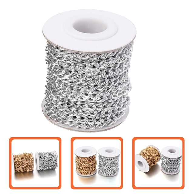 WRITWAA Plateada Para Artesanías Con Enlace Para Accesorios De Bolso Y Ropa
